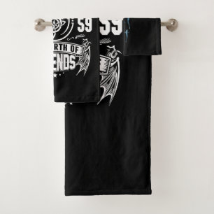 Shark - Swimming Sharks Cute Funny Gift Bath Towel Set