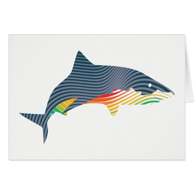 Shark Swoosh Illustration (Front Horizontal)
