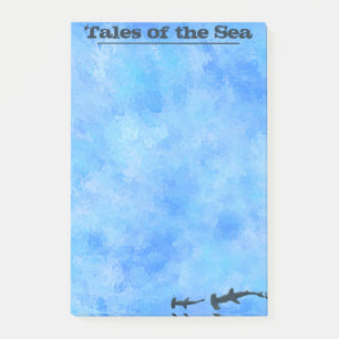 Shark Tales of the Sea Post-it Notes