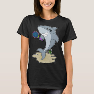 Shark Tennis player Tennis T-Shirt