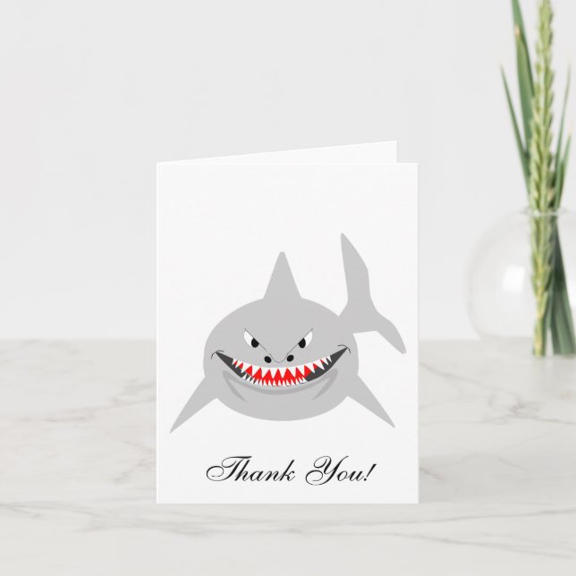 Shark Thank You Card (Front)