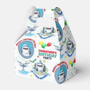 Shark Theme Kids Birthday Favour Box