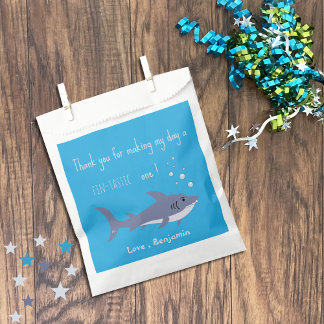 Shark Theme Party Kids Birthday Favour Bags