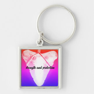 Shark tooth key ring