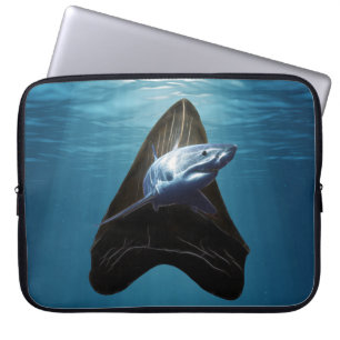 Shark Tooth Ocean Laptop Sleeve