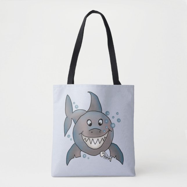 shark tote bag (Front)