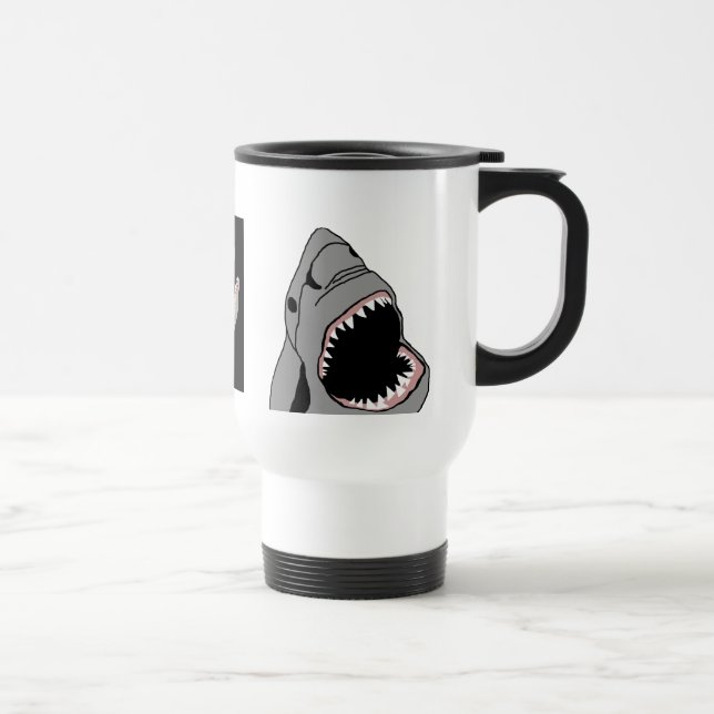 Shark travel mug (Right)