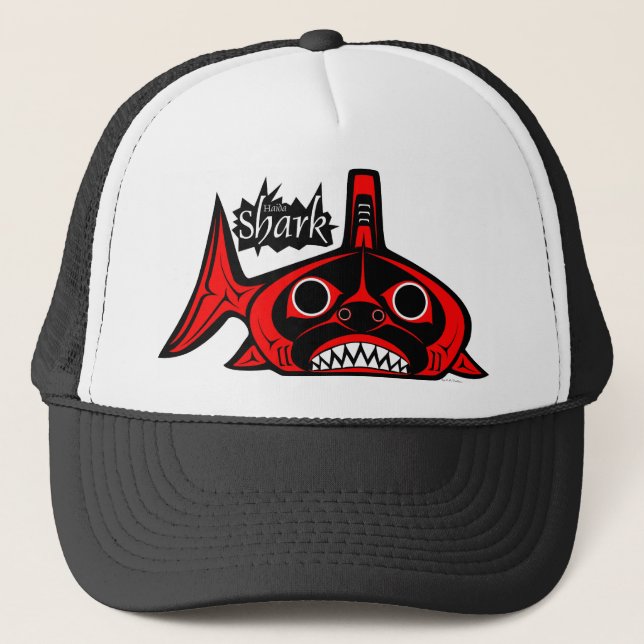 Shark Trucker Hat (Front)
