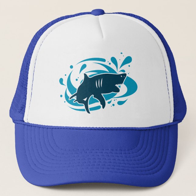 Shark Trucker Hat (Front)