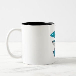 shark Two-Tone coffee mug