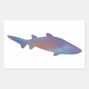Shark Under the Ocean Surface Sticker