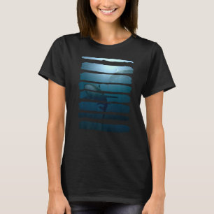 Shark Underwater Ocean Sea Nature Animal Leisure F T-Shirt