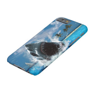 Shark Vacation Island iPhone 6 Case