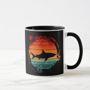 SHARK VINTAGE RETRO MUG