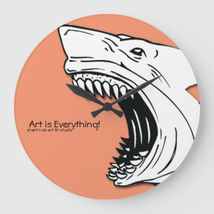 Shark Wall Clock
