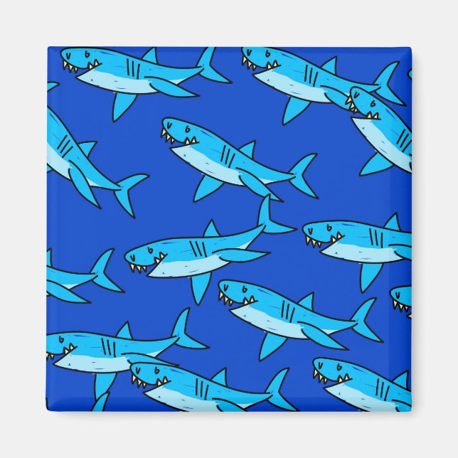 Shark Wallpaper Magnet (Front)