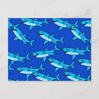 Shark Wallpaper Postcard