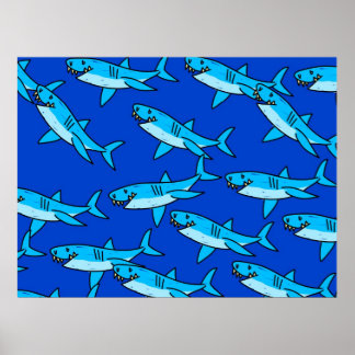 Shark Wallpaper Poster