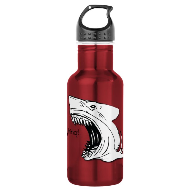 Shark Water Bottle (Front)