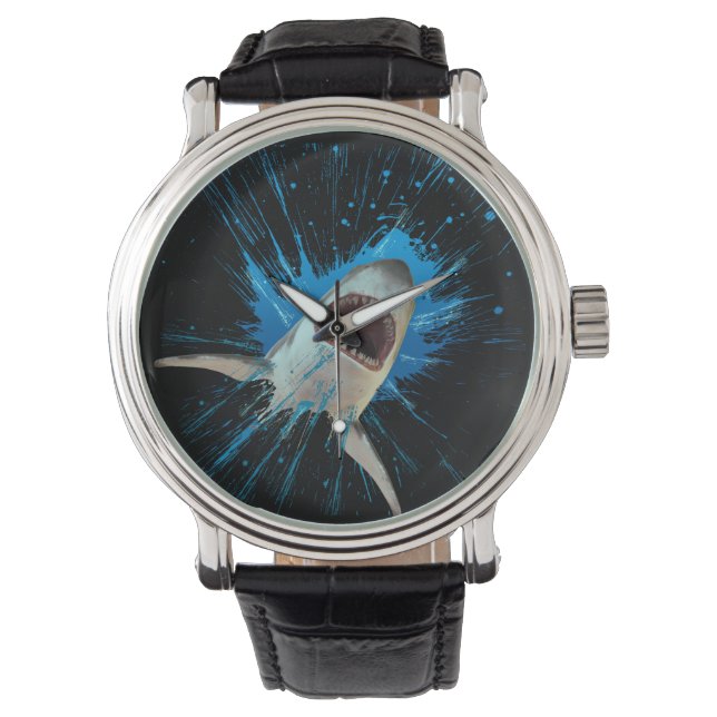 SHARK WATER SPLASH OCEAN WATCH (Front)