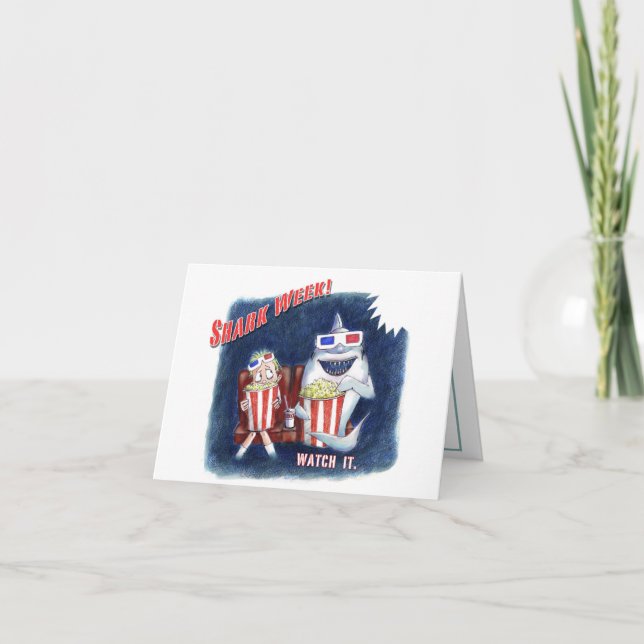 Shark Week postcard (Front)