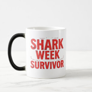 Shark Week Survivor Magic Mug