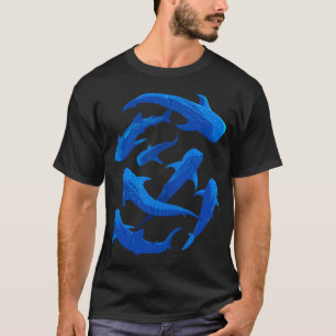 Shark Whale pattern T-Shirt