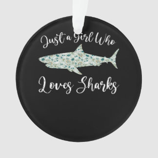 Shark Whale Zoo Keeper Girls Women Gift Ocean Ornament