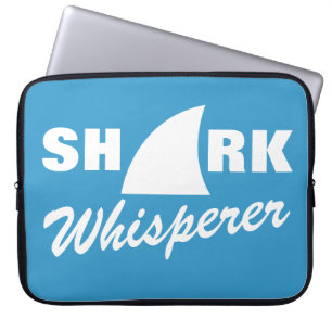 Shark whisperer laptop sleeve