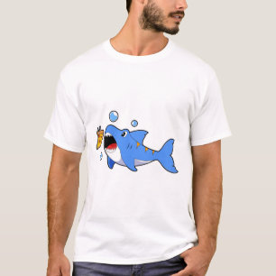 Shark with Pizza as Bait T-Shirt