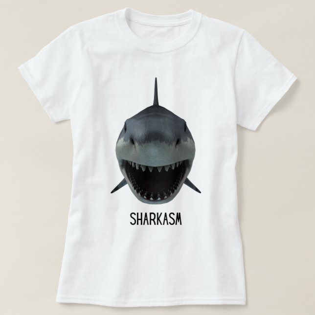 sharkasm T-Shirt (Design Front)