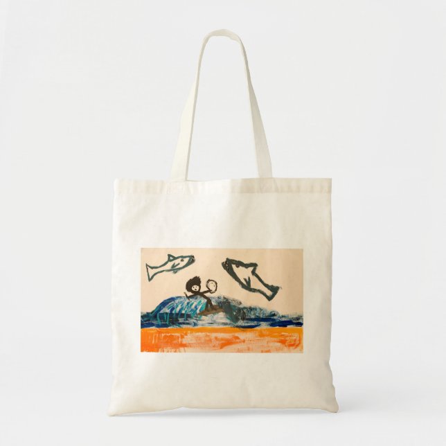 sharkbait tote bag (Front)