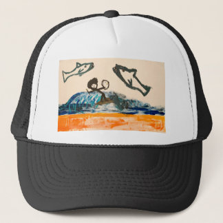 sharkbait trucker hat