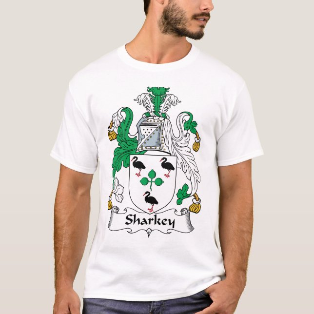 Sharkey Family Crest T-Shirt (Front)