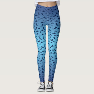 Sharks and Hammerhead Sharks Leggings