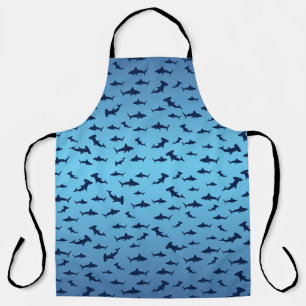 Sharks and More Sharks Apron