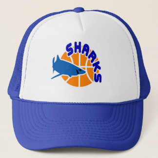 Sharks Basketball Cap