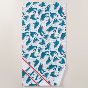 Sharks Beach Towel