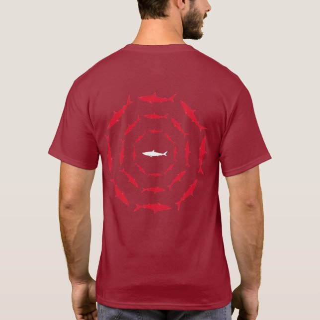 Sharks cool tee-stamp T-Shirt (Back)
