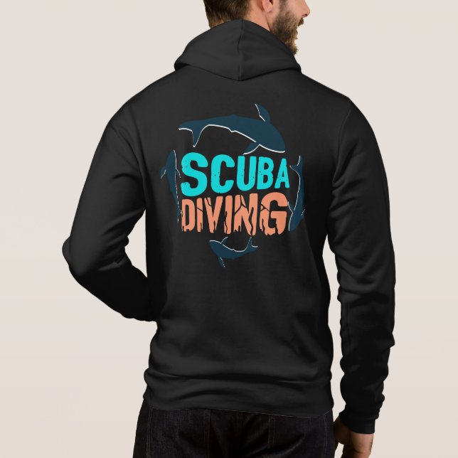 Sharks Dive Hoodie (Back)