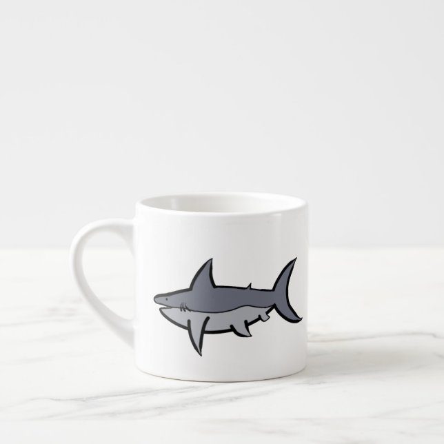 Sharks Espresso Cup (Left)