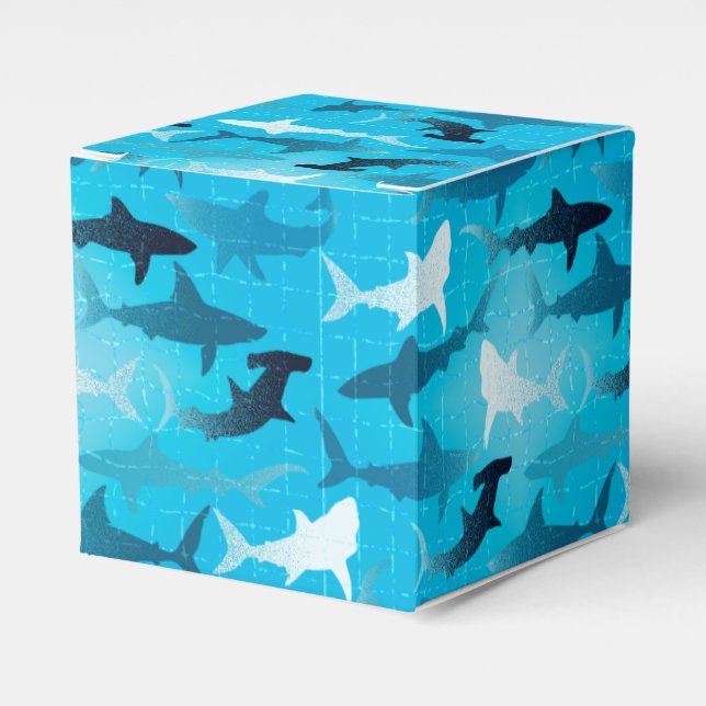 sharks! favour box (Front Side)