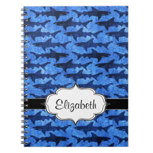 Sharks in the Deep Blue Sea Notebook