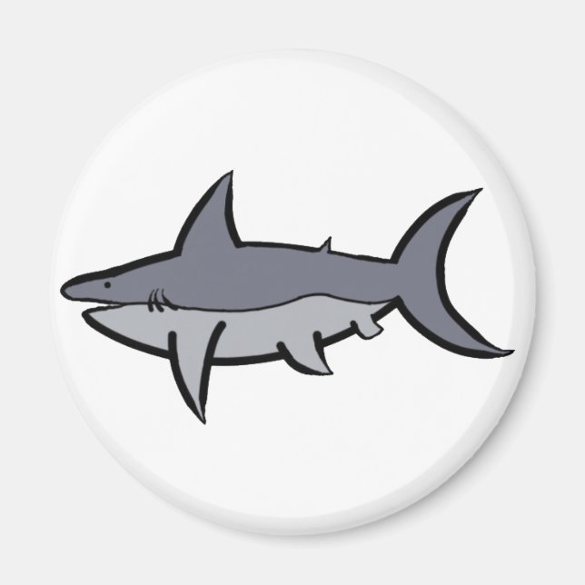 Sharks Magnet (Front)