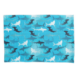 sharks! pillowcase