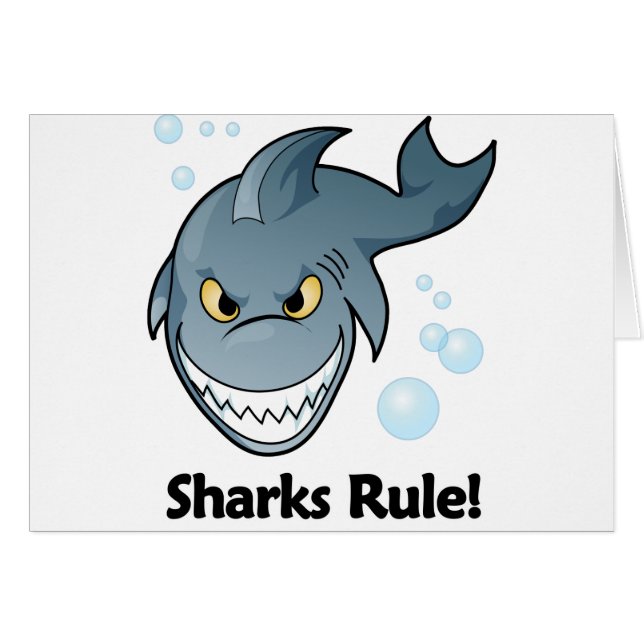 Sharks Rule! (Front Horizontal)