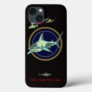 Sharks sea-inspired iPhone 13 case