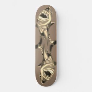 Sharks Skateboard - Custom Colours