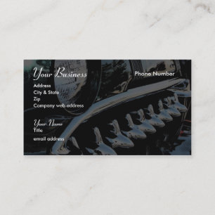 Sharks Teeth Business Card