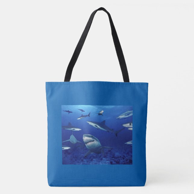 Sharks Tote Bag (Front)